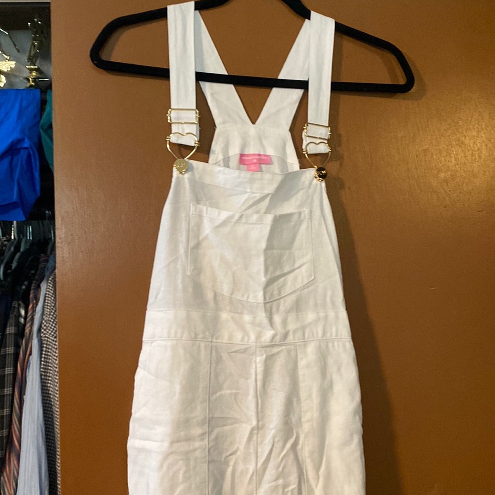 Stoney Clover Lane White Overalls